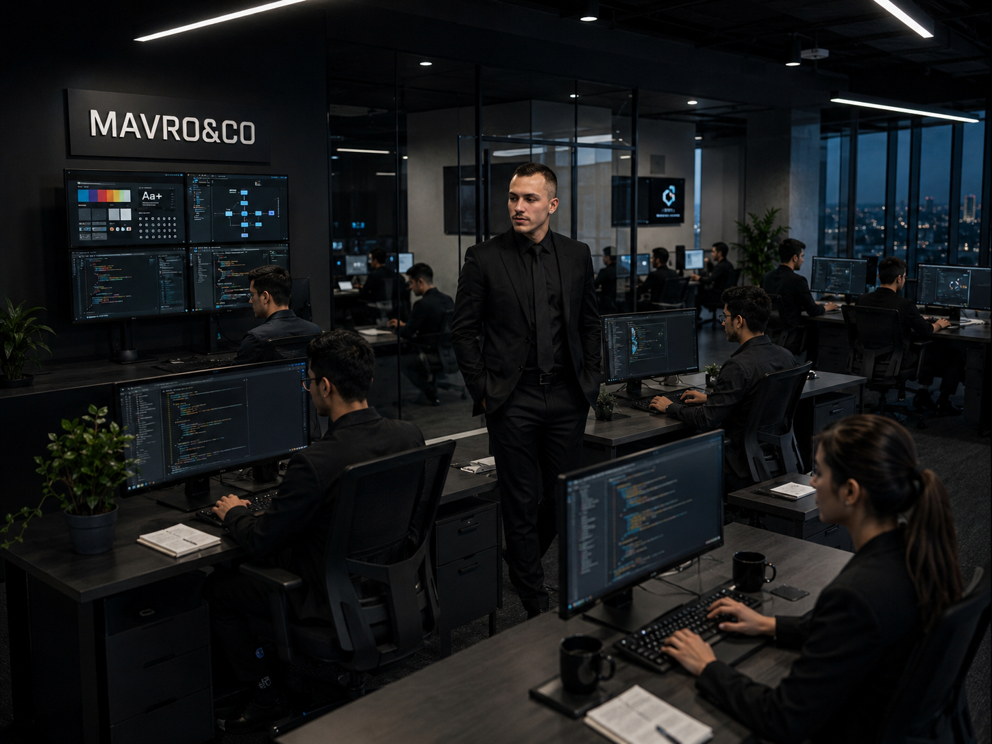MAVRO&CO engineering team at work
