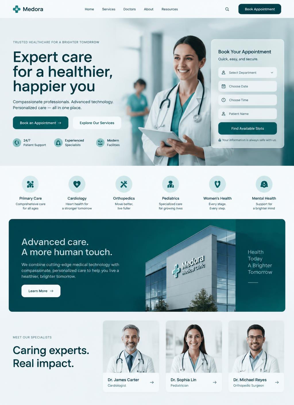 AI-generated futuristic premium website design concept