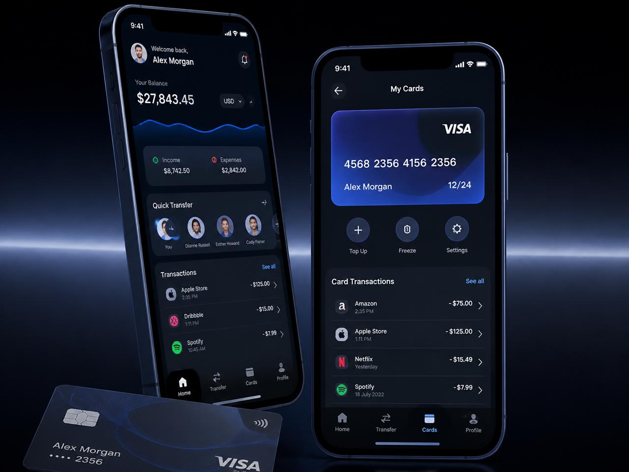 Vault — Mobile Banking — Mobile Apps project by MAVRO&CO